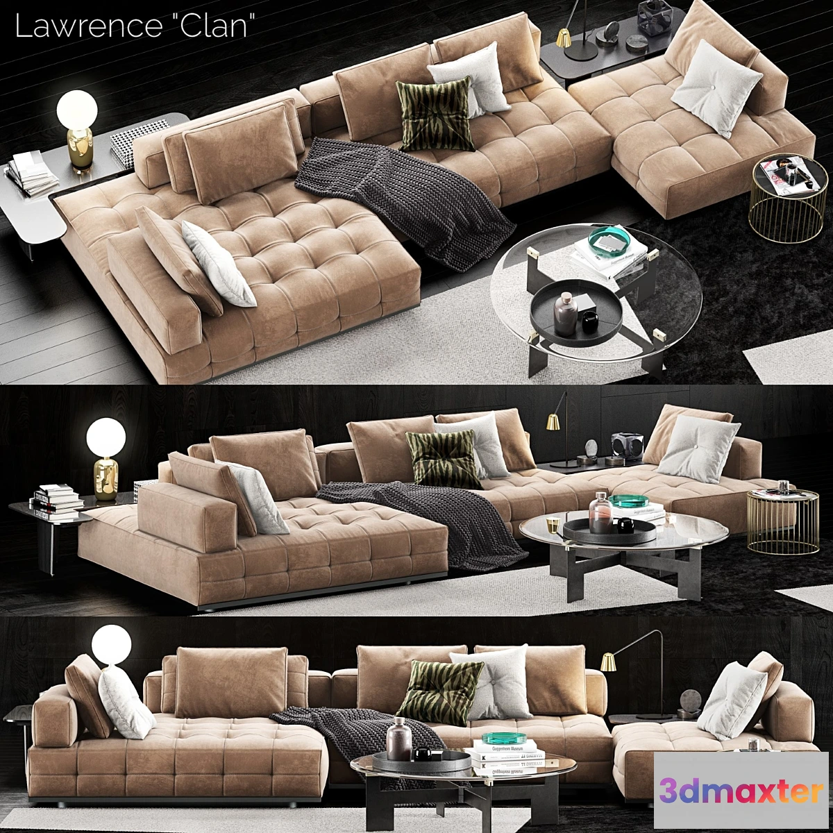 861967 - Minotti Lawrence Clan Sofa - No.9