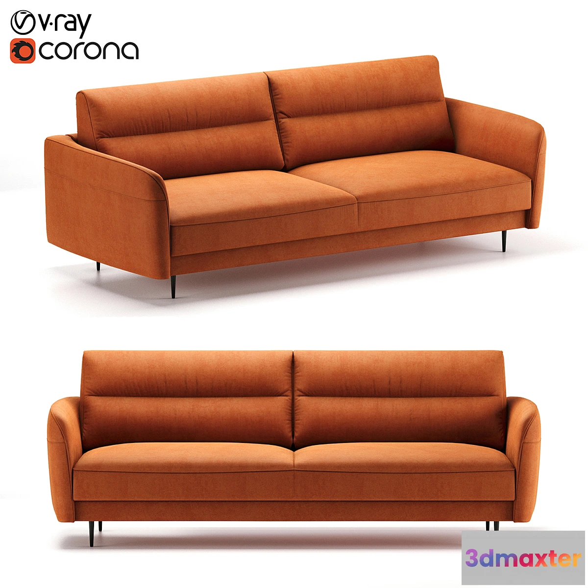 879636 - Sofa Ridan Barhat Ginger - No.4