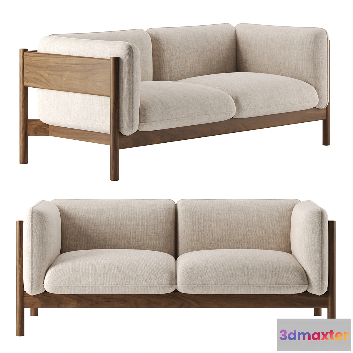 880444 - ARBOR 2 SEATER SOFA by Hay - No.5