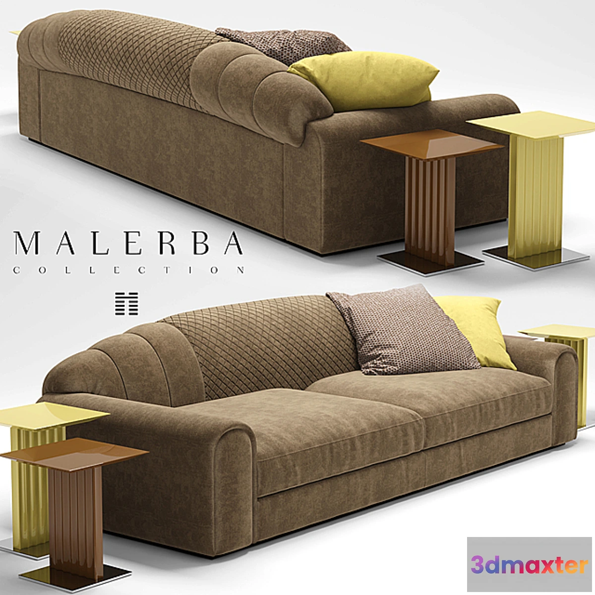 894674 - Sofa tables and picture malerba