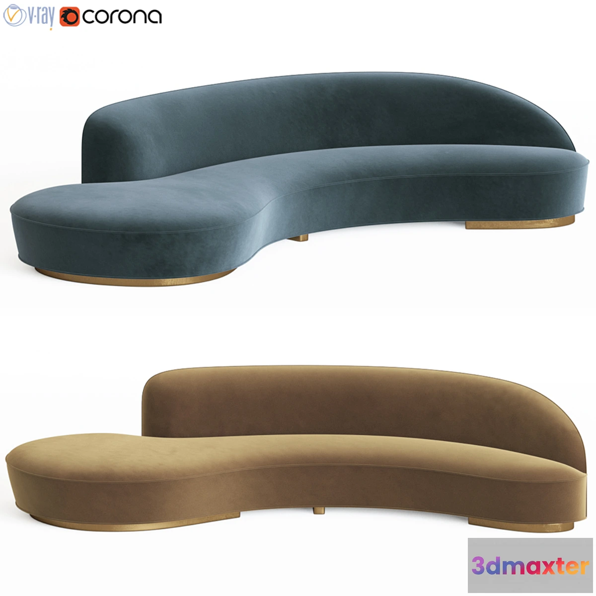 894798 - Vladimir Kagan Serpentine Sofa - No.2