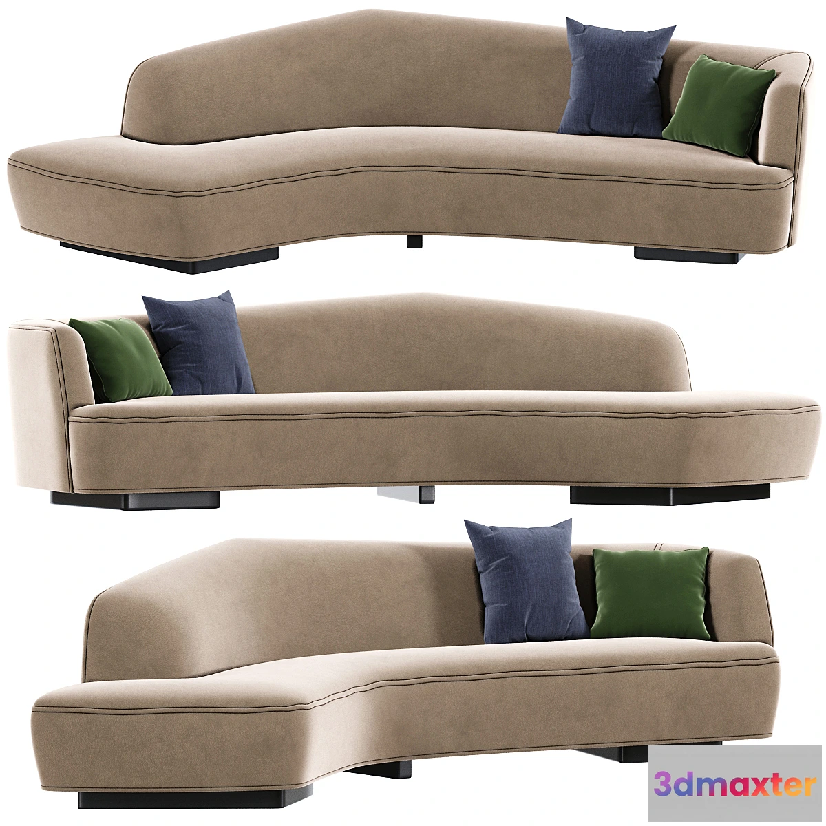 895088 - korduda sofa Vladimir Kagan 02 - No.2