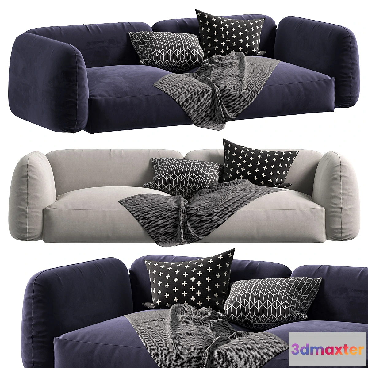 895344 - LOTTA AGATON 3 SEAT SOFA - No.2