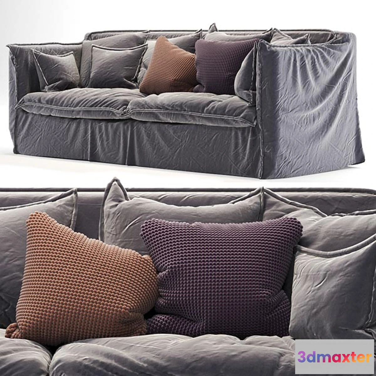 895656 - old gray sofa - No.2