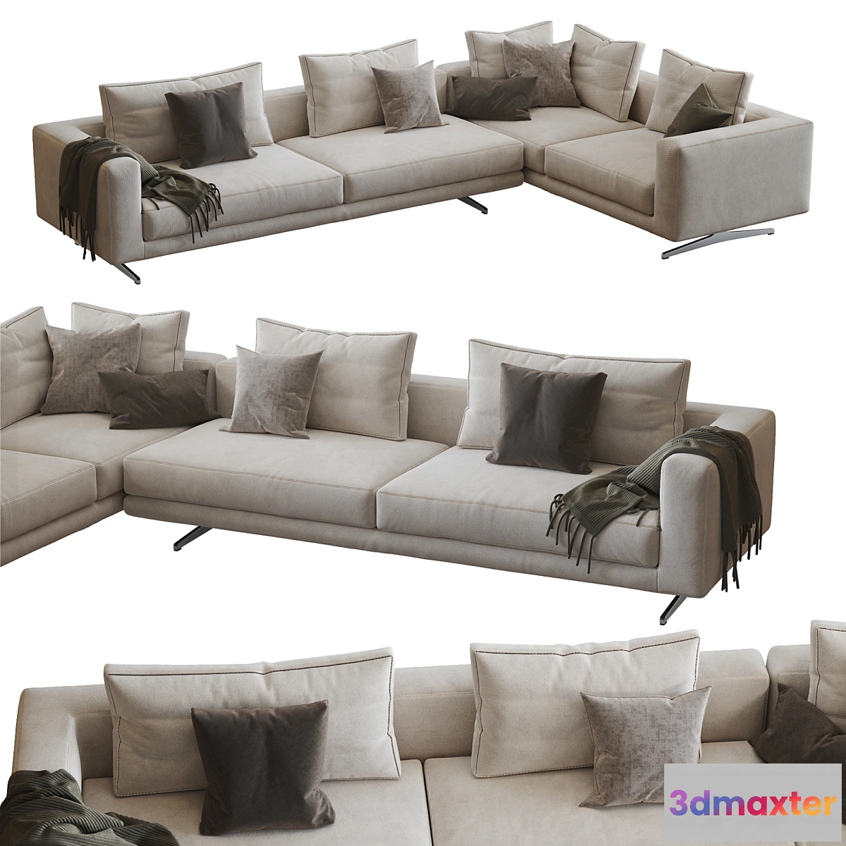 895718 - Flexform Sofa Campiello - No.6