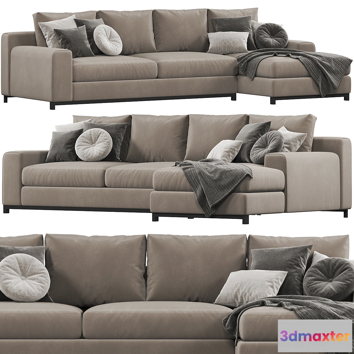 895744 - Sofa Natuzzi Leaf - No.2