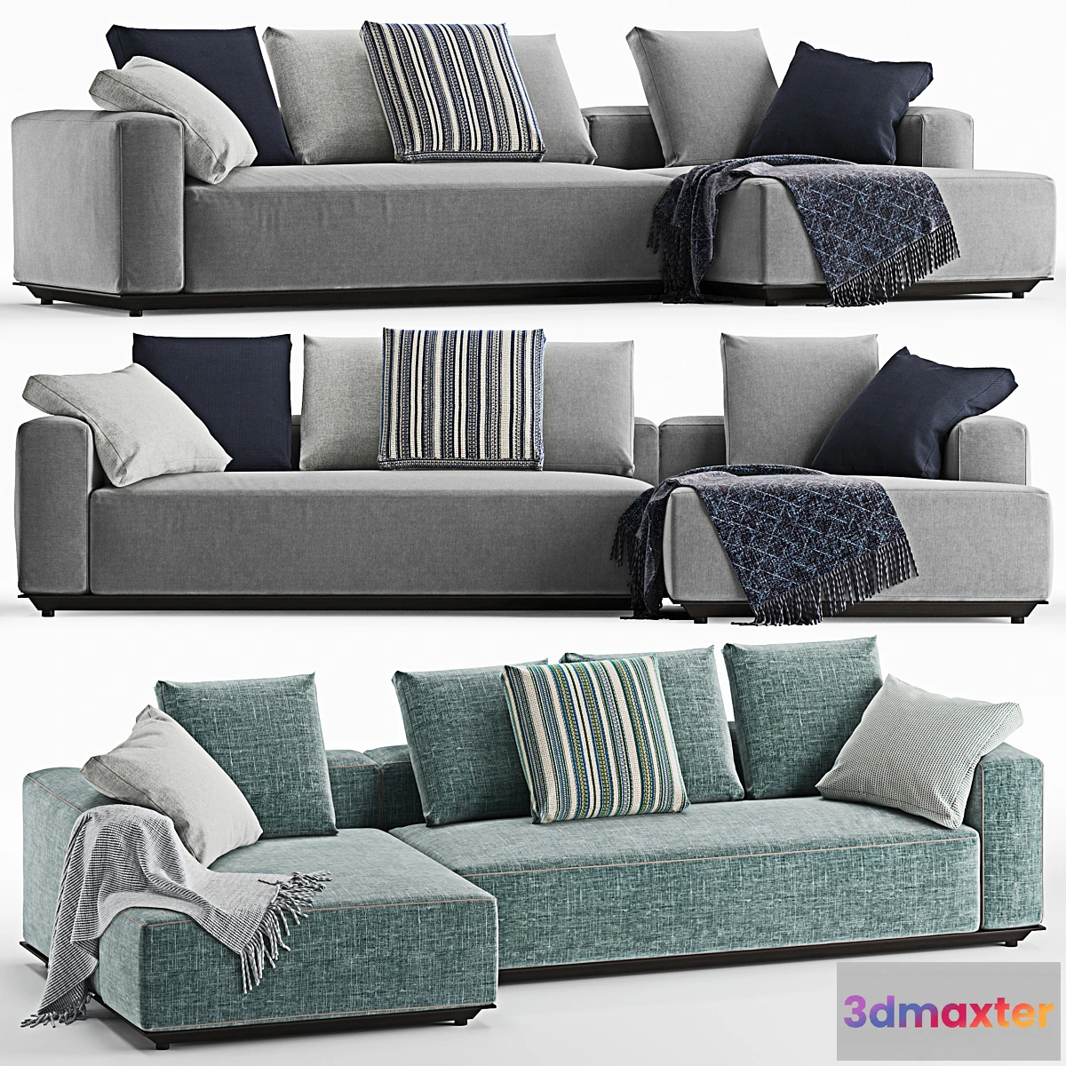895796 - B&B italia Hybrid sofa set - No.2