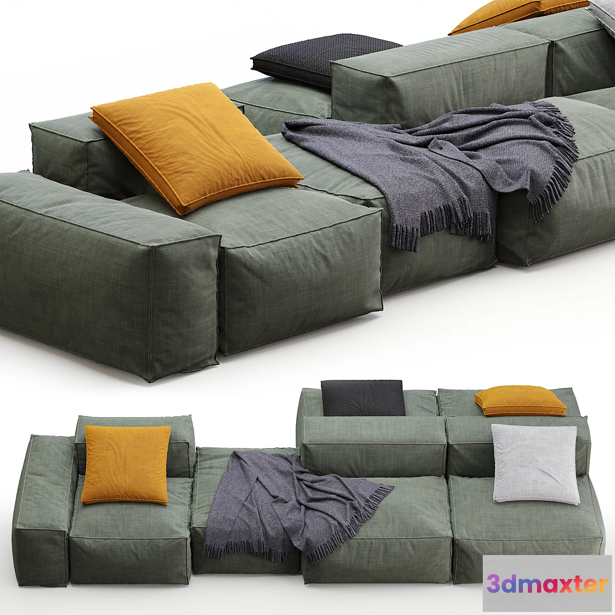 895972 - Bonaldo sectional sofa PEANUT B - No.2