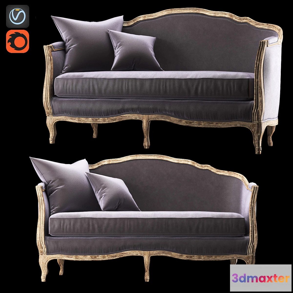 896080 - SOFA ONDINE SALON BENCH - No.2