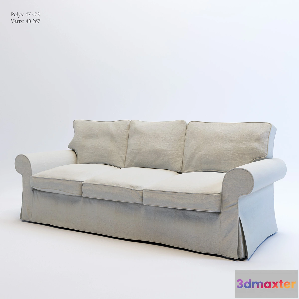 896222 - Ikea _ Ektorp Three-seat sofa