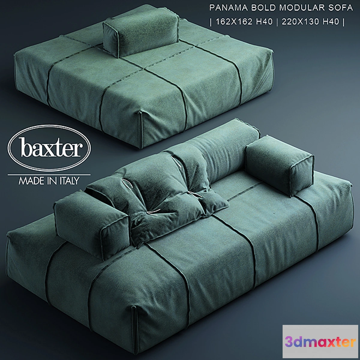 896268 - Sofa baxter PANAMA BOLD MODULAR SOFA - No.2