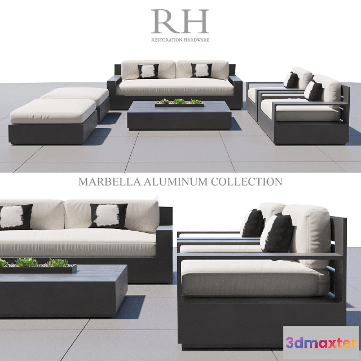 896322 - RH MARBELLA ALUMINUM