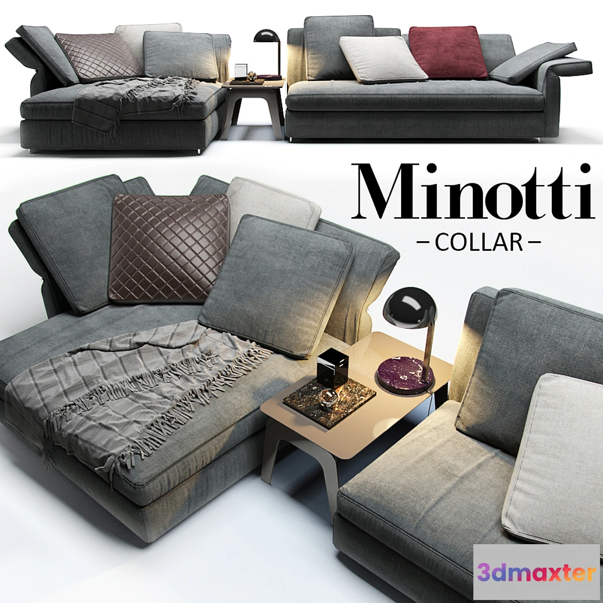 896406 - Sofa Minotti Collar - No.7