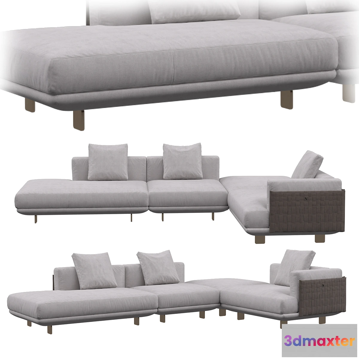 903462 - Natuzzi Campus Sofa - No.3
