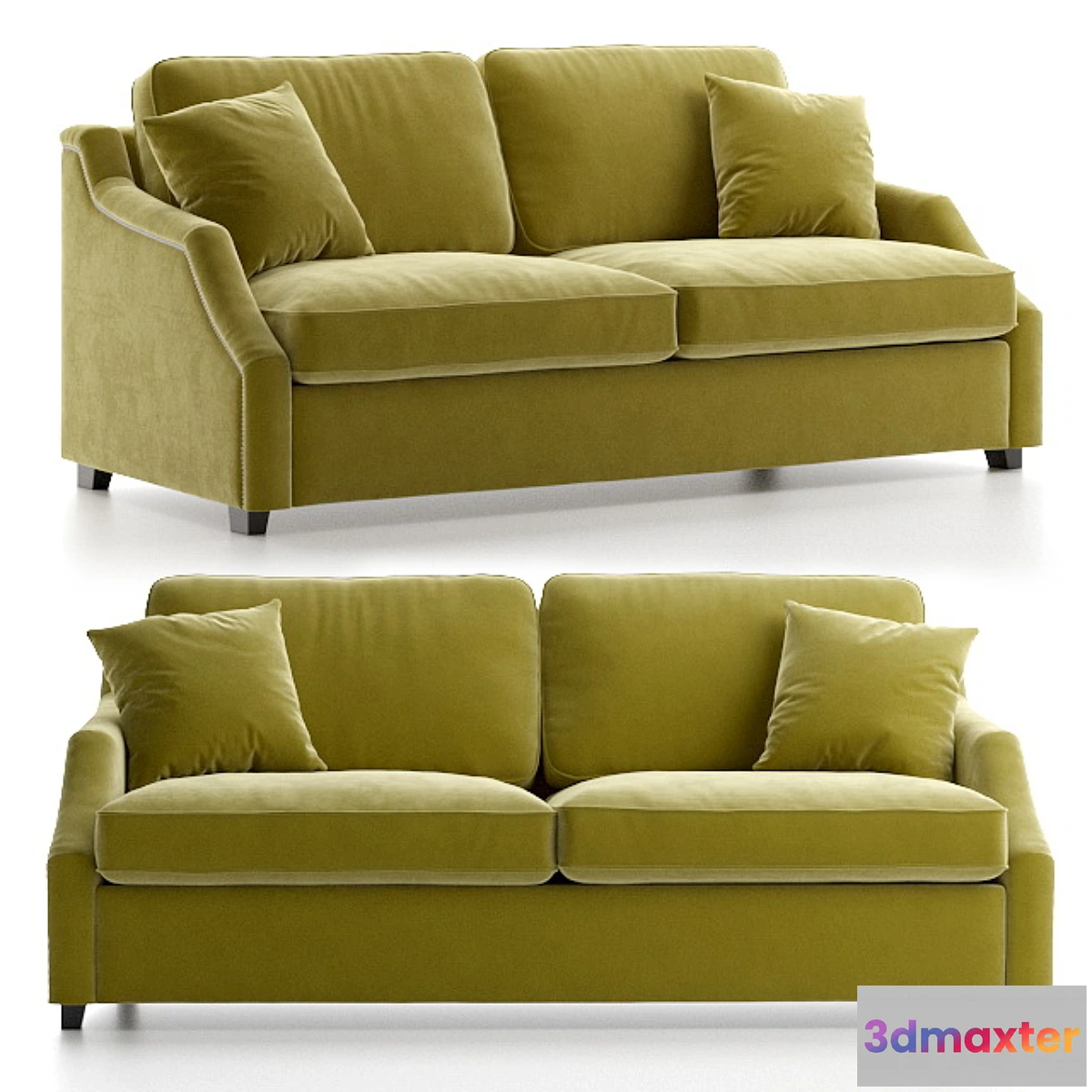 903752 - Sofa bed triple Windsor with molding