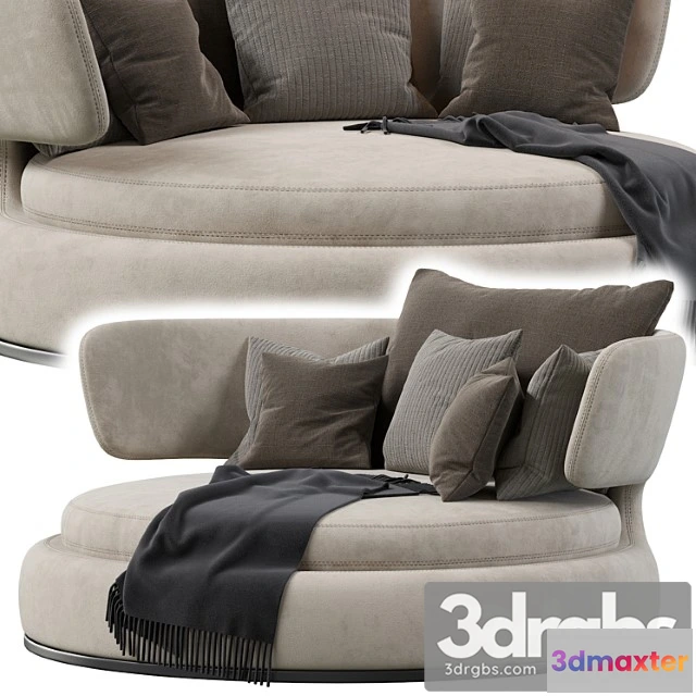 959872 - Amoenus Soft Maxalto Swivel Sofa - No.2