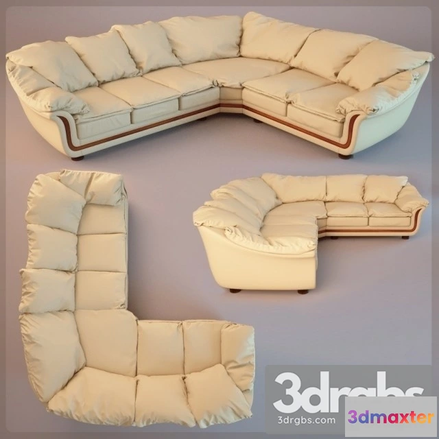 959920 - Angular Sofa 01