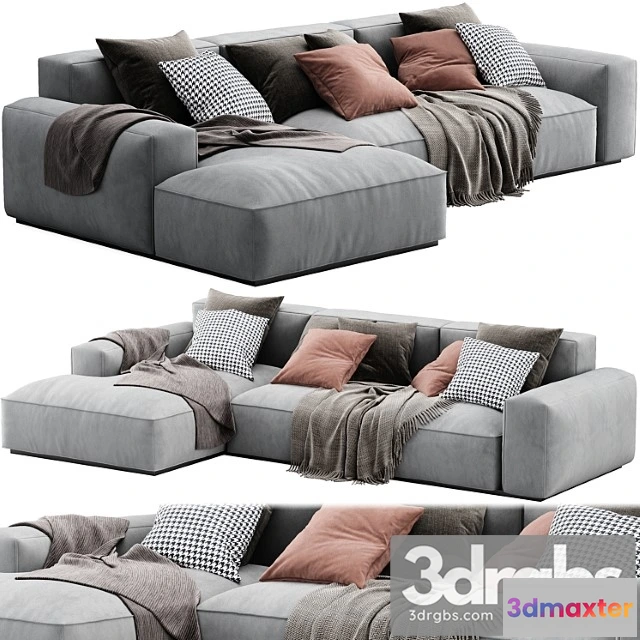 959952 - Arflex Marechiaro Sofa Chaise Longue