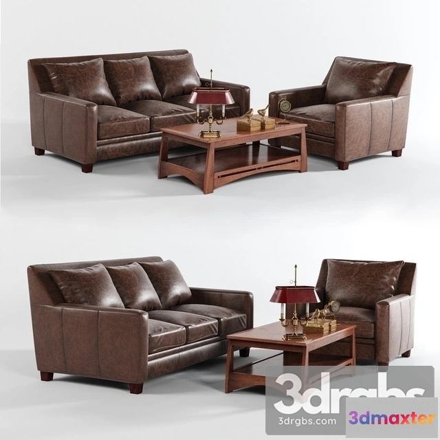 960002 - Armchair Leather 01
