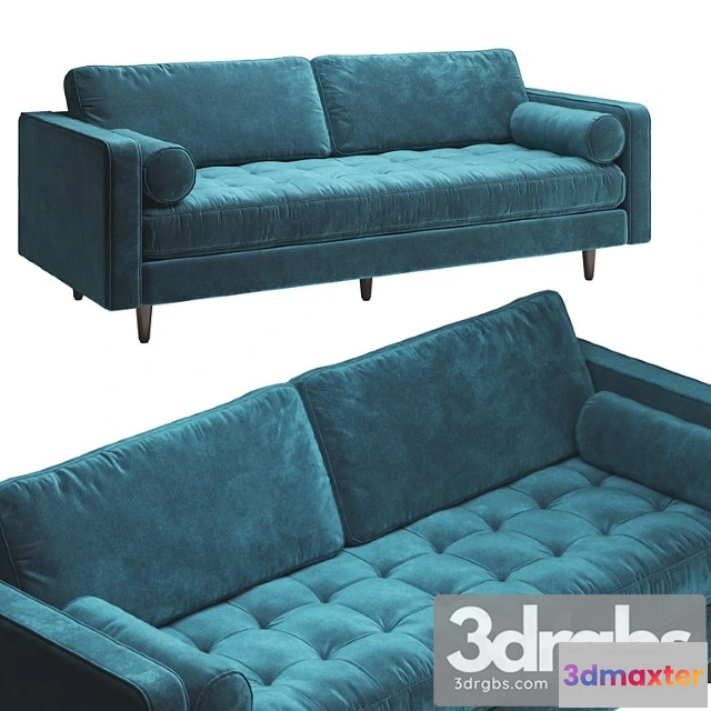 960028 - Article Pacific Blue Sven Sofa 1