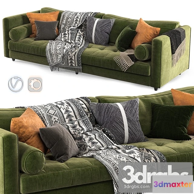 960036 - Article Sven Sofa Green