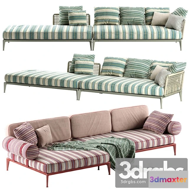 960130 - B & b italia ribes sofa 3 2