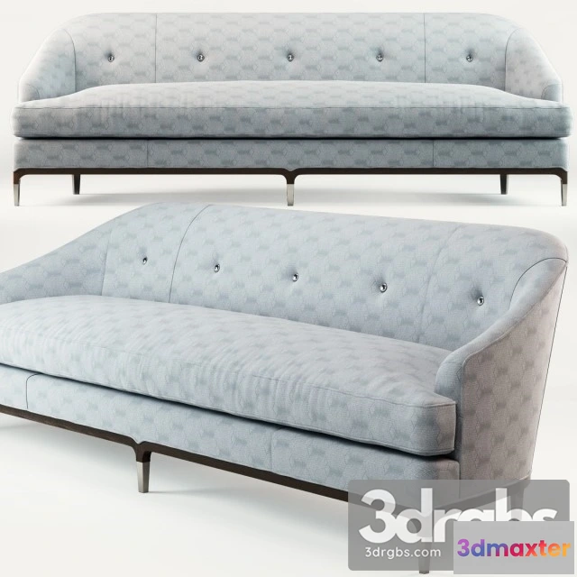 960198 - Baker Carnelian Sofa