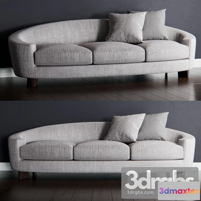 960206 - Baker Ellipse Sofa