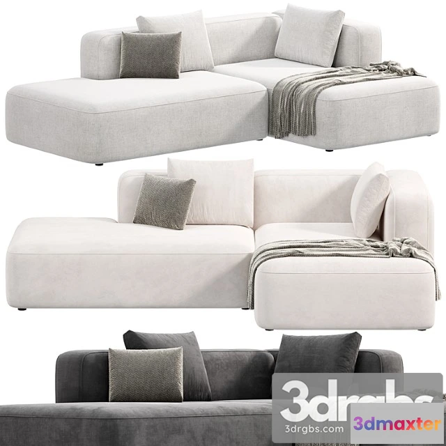 960278 - Basecamp Chaiselounge Left Modular Sofa By Makenordic 3 1