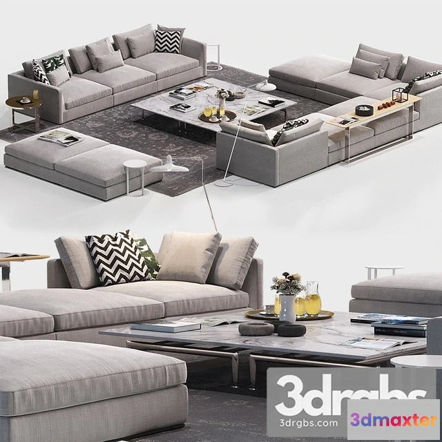 960404 - BB Italia Richard Sofa 2