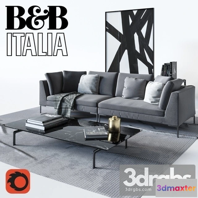 960414 - BB Italia Sofa Charles
