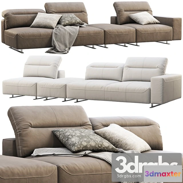 960694 - Boconcept hampton modular leather sofas (2 options) 2
