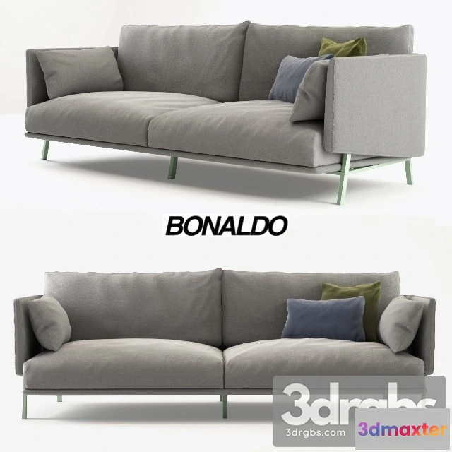 960774 - Bonaldo Gray Sofa 01