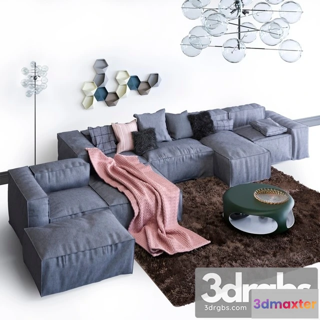 960812 - Bonaldo Sofa Peanut