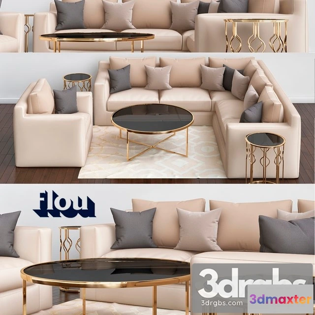 960838 - Borgonuovo Divano Flou