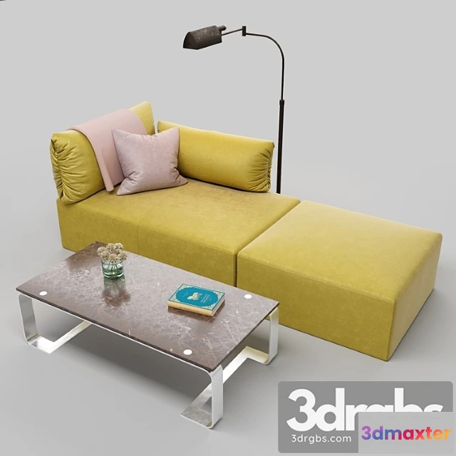 960850 - Bottega veneta tassello sofa set 2