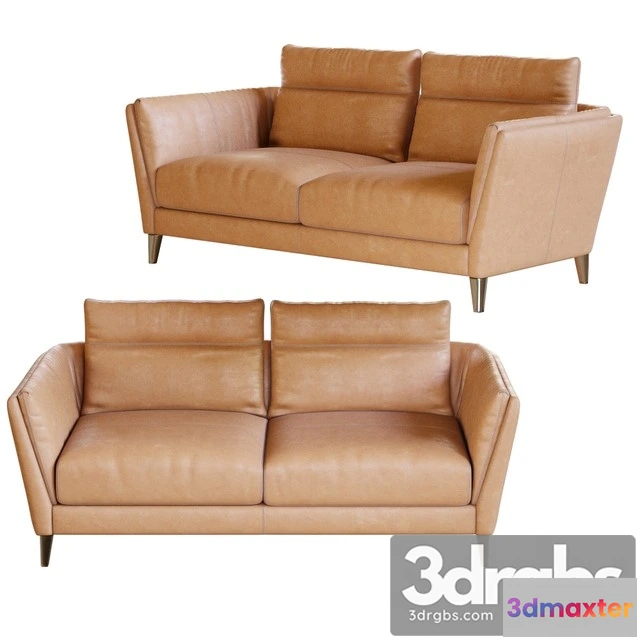960896 - Bretagne 2 Seater Sofa by Poltrona Frau