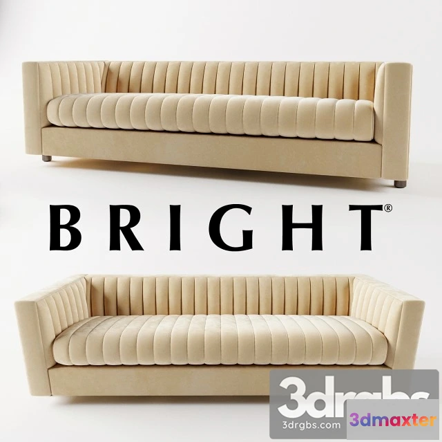 960898 - Bright Gray Sofa