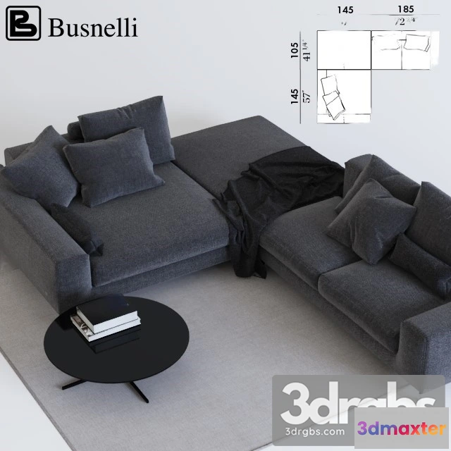 960964 - Busnelli Take It Easy Coffee Table