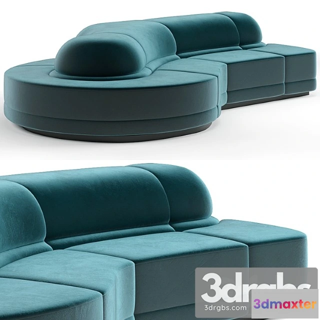 961038 - Canapé rond sofa 2