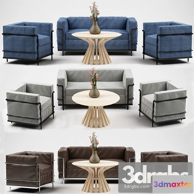 961180 - Cassina LC2 Lebeau