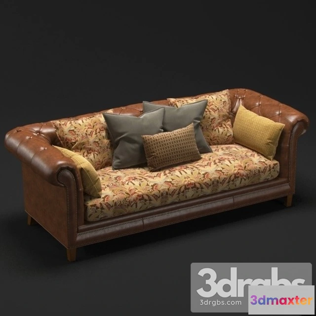 961210 - CCM Moreno Leather Sofa 01