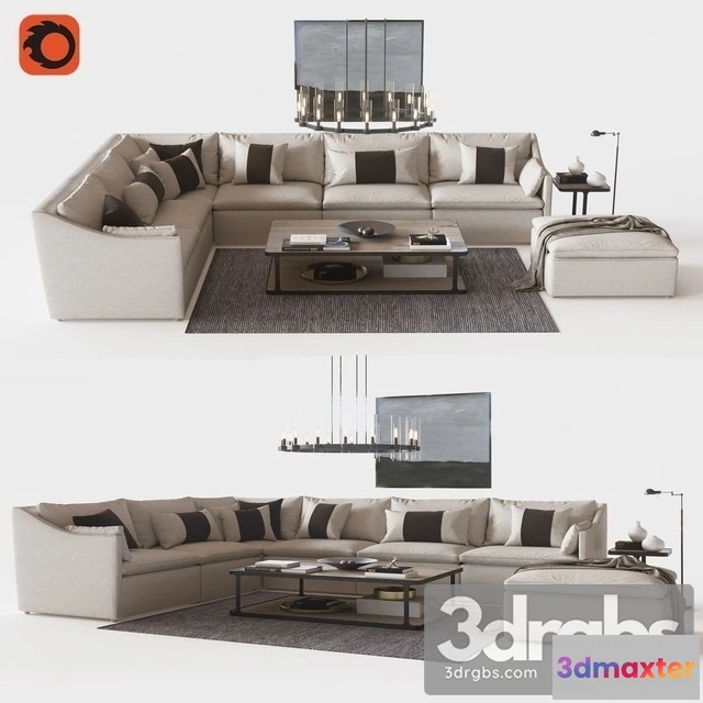 961378 - Cloud Slope Arm Modular Collection