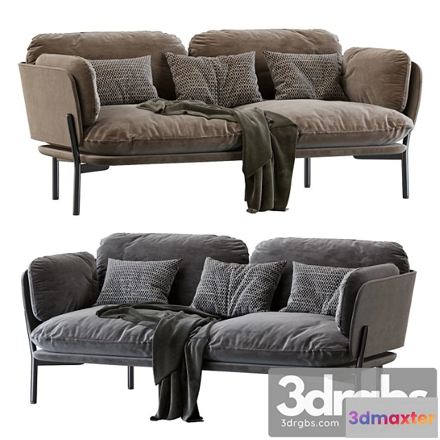 961384 - Cloud two seater ln2 desert stone by & tradition 2