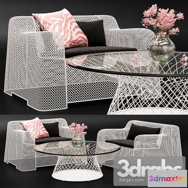 961388 - Coalesse Ivy Chair Emu Table