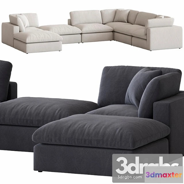 961398 - Coco Republic Dune Modular Sofa