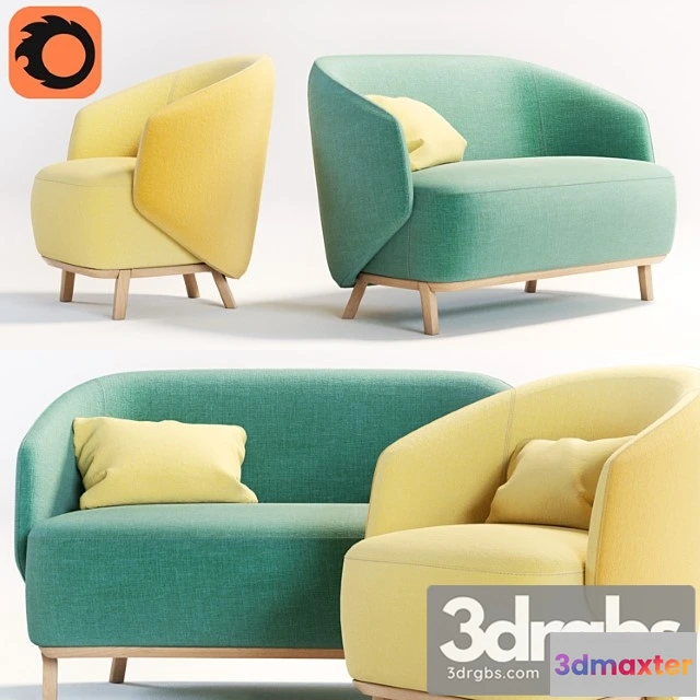 961422 - Concha armchair &amp 2