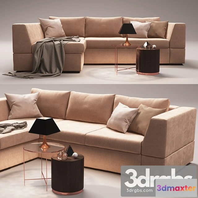 961512 - Corner sofa marcel soft 2mr-2tl from blest tm 2