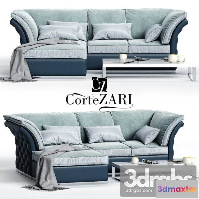961536 - Corte Zari Tiago Corner Sofa