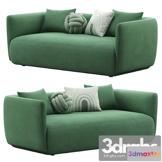 961570 - Cozy 2-seat sofa by mdf italia 2